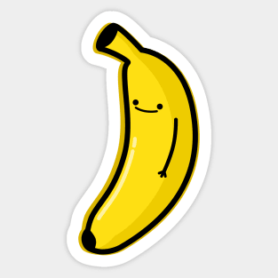 Happy Banana Sticker